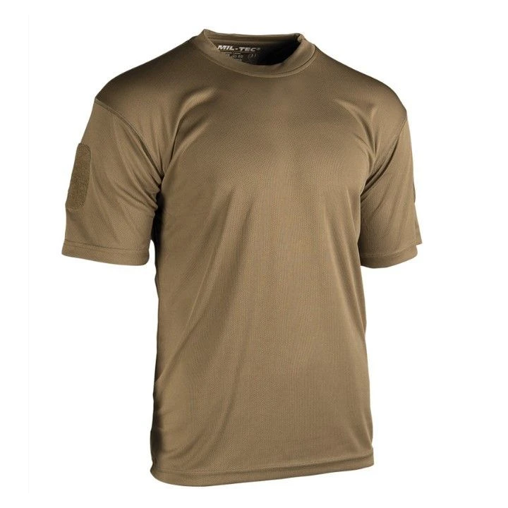 MIL-TEC - Tactical T-Shirt, Quickdry, Coyote