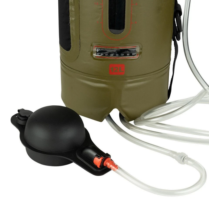 Fosco - Feltbruser med pumpe, 12L, Oliven