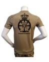 XGO T-shirt, TAN-499 med Trænregimentet, tryk på bryst