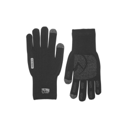 SealSkinz - ANMER, Waterproof All Weather, Knitted glove with grip, Black