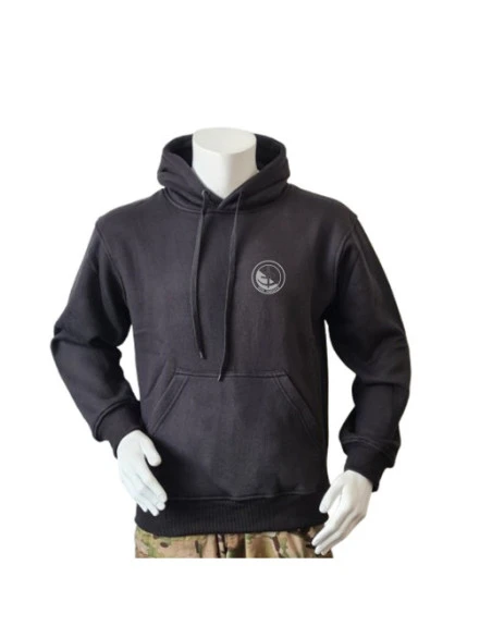 Lancer - Hoodie, Sort med HVK Tønder tryk på ryg