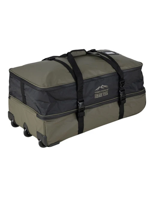 TASK FORCE 2215 - Trolley Bag, Vandafvisende, Oliven/sort