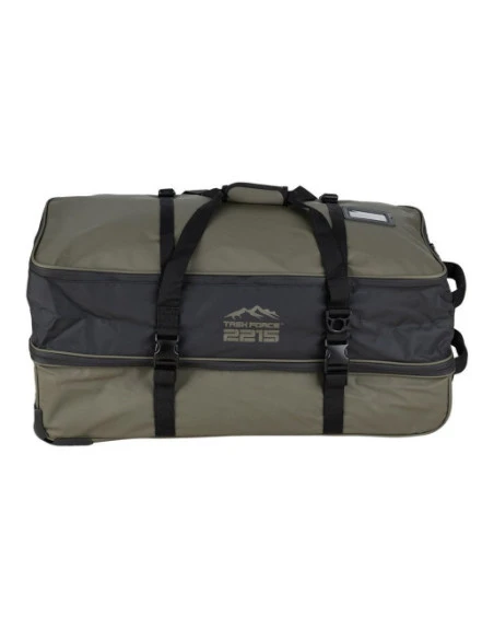 TASK FORCE 2215 - Trolley Bag, Vandafvisende, Oliven/sort