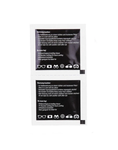 Swiss Eye - Anti fog and cleaning tissues, pack 30 pcs