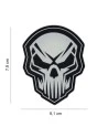 Angry Skull, Selvlysende 3D PVC Patch