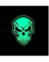 Angry Skull, Selvlysende 3D PVC Patch