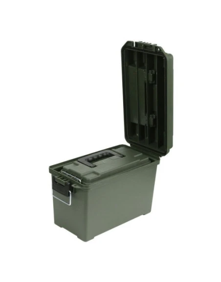 Fosco - Plast Ammunitionskasse, sæt med 2 stk, Oliven