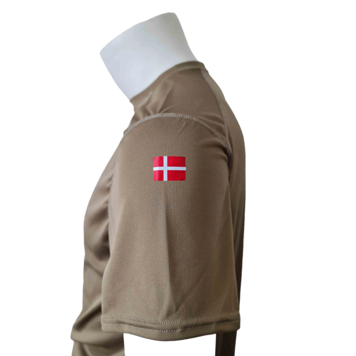 XGO - T-shirt, TAN-499 med HVK Odense Dalum tryk på bryst