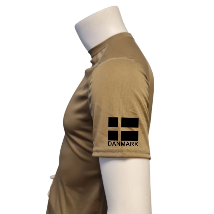 XGO - T-shirt, TAN-499 med HVK Nordfyn, tryk på bryst