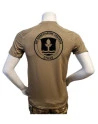 XGO - T-shirt, TAN-499 med STKMP KBH VESTEGN tryk på bryst