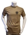 XGO - T-shirt, TAN-499 med STKMP KBH VESTEGN tryk på bryst