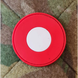 Patch FLV Kokrade, PVC på velcro 6 x 6 cm