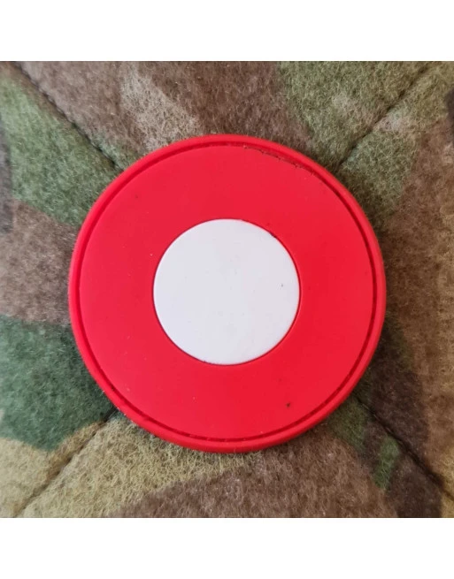 Patch FLV Kokrade, PVC på velcro 6 x 6 cm