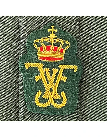 Kong Frederik X REX, Guldbroderi til Udgangsuniform M/69