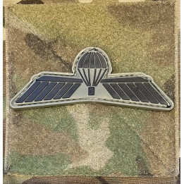Dutch Parawing, PVC on velcro, olive/Black