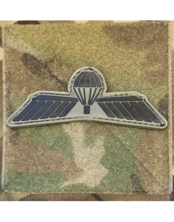 Dutch Parawing, PVC on velcro, olive/Black