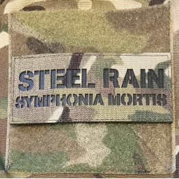 LANCER - STEEL RAIN Symphonia Mortis Patch, Laser Cut MultiCam på velcro