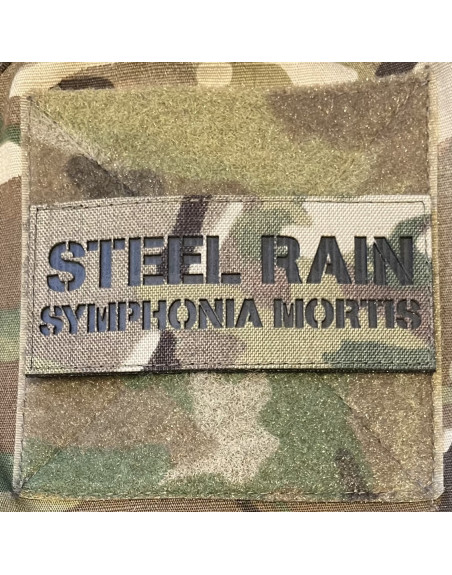 LANCER - STEEL RAIN Symphonia Mortis Patch, Laser Cut MultiCam på velcro