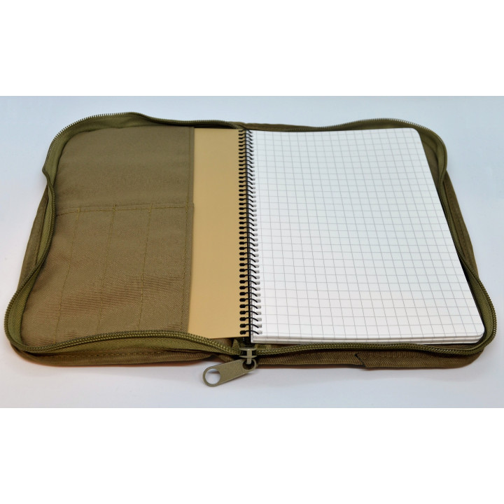 LANCER - Field Cover A5 med MODESTONE Waterproof Notebook A5