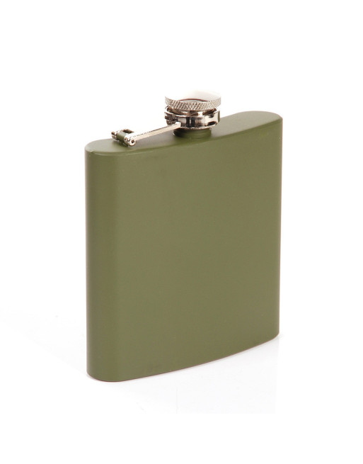 Fosco - Pocket Flask, 6 oz, Olive