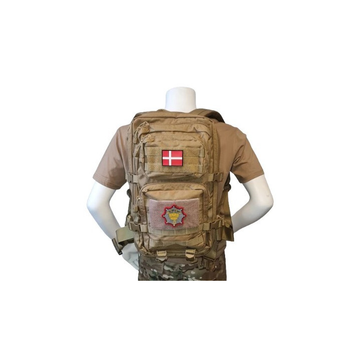 Ryksæk m. Den Kgl. Livgardes Regimentsmærke, sæt