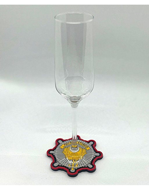 4 pcs. PVC Coaster, Royal Guards