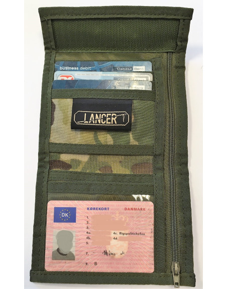 LANCER - Field wallet with ID pocket, Classic, MultiCam