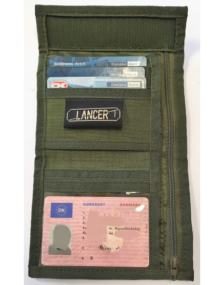 LANCER - Field Wallet with ID Pocket, Classic
