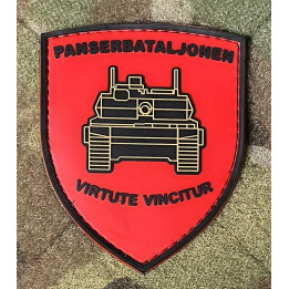 Jydske Dragonregiment, PNBAT Skjold PVC mærke på velcro
