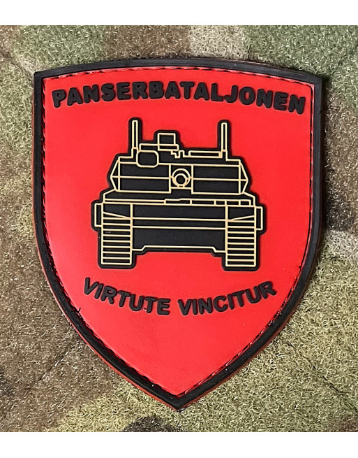 Jydske Dragonregiment, PNBAT Skjold PVC mærke på velcro