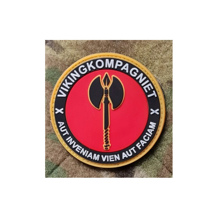 Jydske Dragonregiment, Vikingkompagniet, PVC mærke på velcro