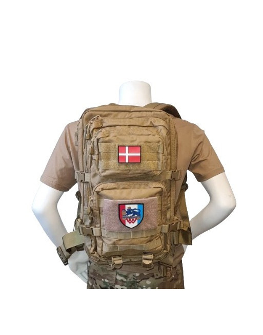 Rygsæk m. Jydske Dragonregiments Regimentsmærke, sæt