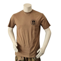 LANCER - T-shirt, MTS-Khaki m. POHVK STORSTRØMMENs Enhedsmærke