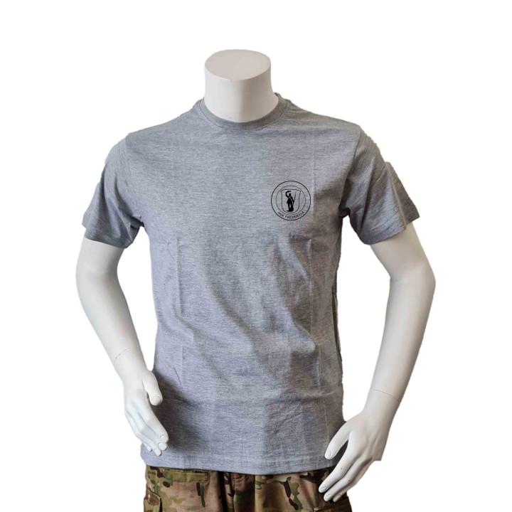 LANCER - T-shirt, Grå m. HVK Fredericia, tryk på bryst