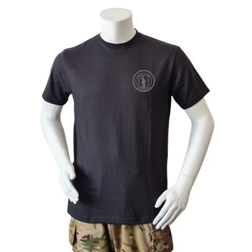 LANCER - T-shirt, Sort m. HVK Fredericia, tryk på bryst