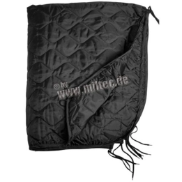MIL-TEC - Poncho-liner, Sort