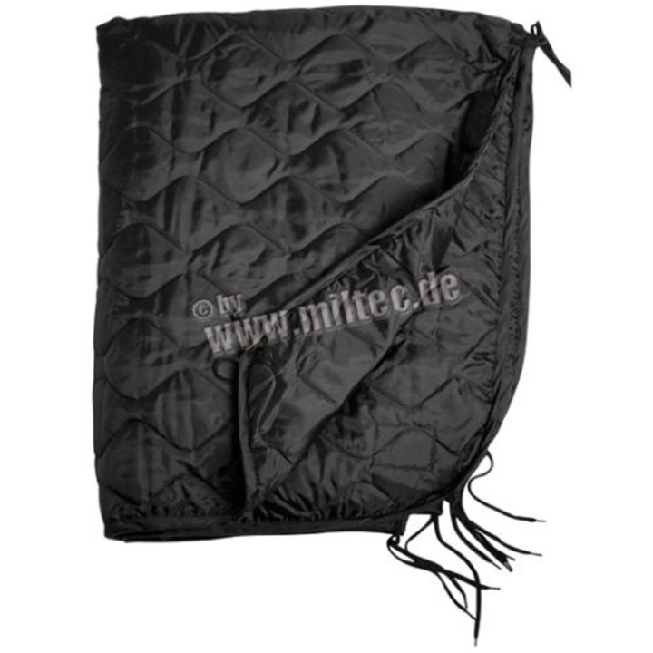 MIL-TEC - Poncho-liner, Sort