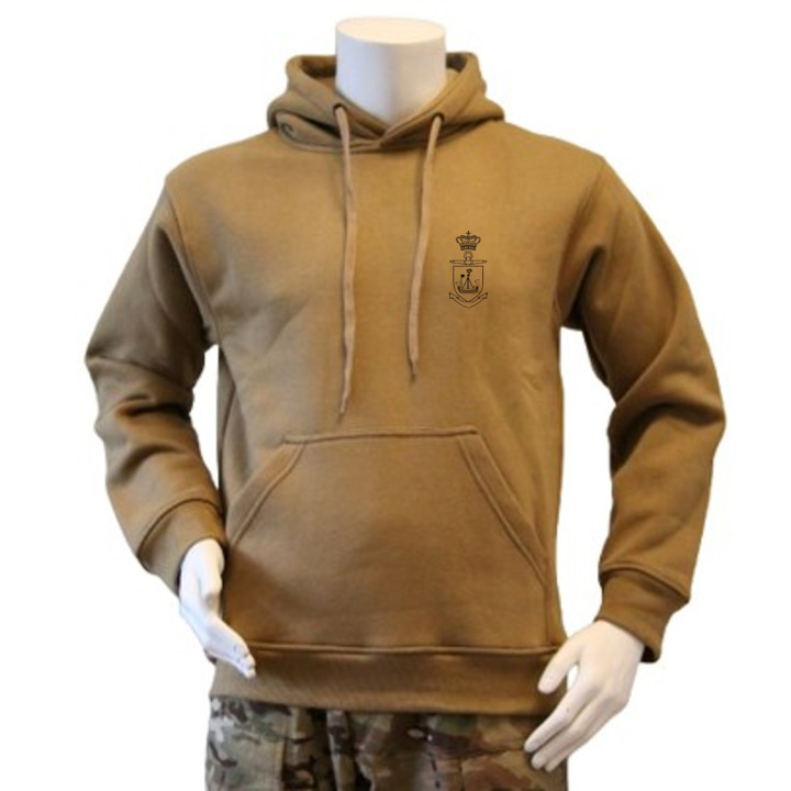 LANCER - Hoodie, Coyote m. Esbern Snare, tryk på ryg