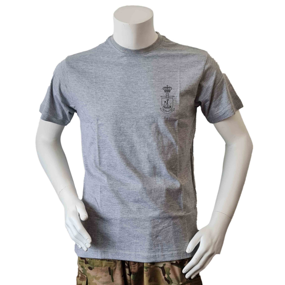 LANCER - T-shirt, MTS-Khaki m. HDMS Esbern Snare, tryk på ryg