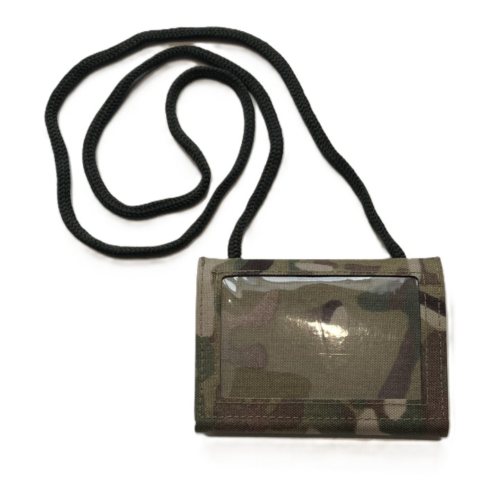 LANCER - ID Wallet with cord, MultiCam