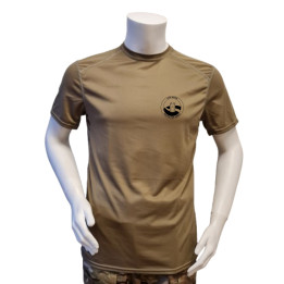 XGO - T-shirt, TAN-499 med HVK AROS, tryk på bryst