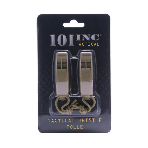 101 INC - Tactical whistle, 2 pcs
