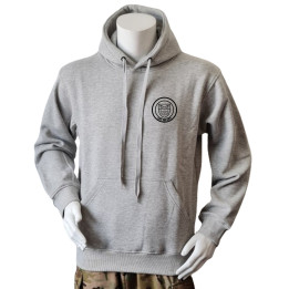 LANCER - Hoodie, Grå m. HVF 200 MFP, tryk på ryg