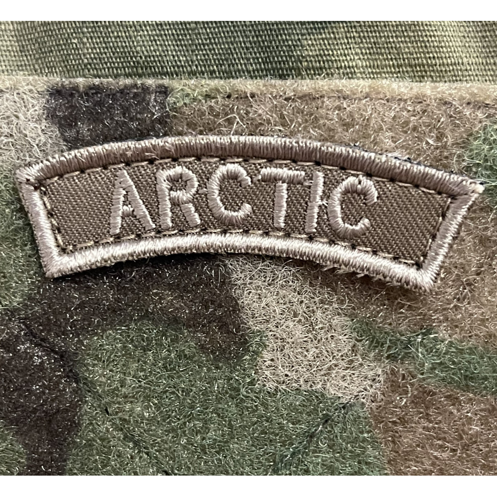 LANCER - ARCTIC patch on velcro, Khaki/khaki
