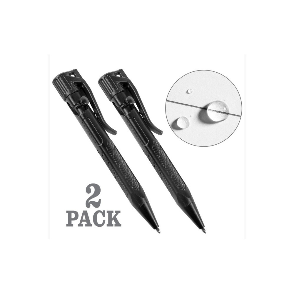 Rite in the Rain - 2 PACK All-Weather Mini-Bolt Pens, Black
