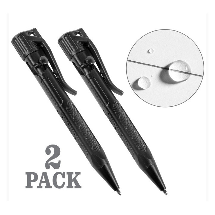 Rite in the Rain - 2 PAK All-Weather Mini-Bolt Pens, Sort