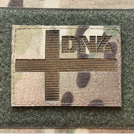 LANCER - Dannebrog DNK, Laser Cut MultiCam on velcro