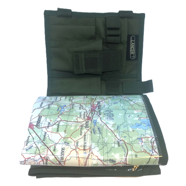 LANCER - Taktisk Kortmappe, Large,  MultiCam