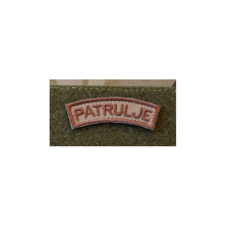 Patrulje Patch on Velcro
