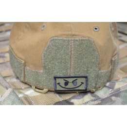 Smiley - Sort/Oliven - med velcro